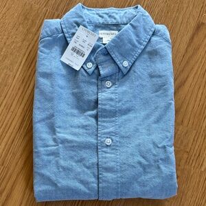 NWT Crewcuts Kids' short-sleeve oxford shirt